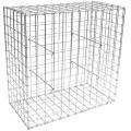 Boîte simple de gabion de fil